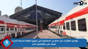 مواعيد قطارات عيد الأضحى الإضافية على جميع خطوط السكة الحديد.. تعرف على التفاصيل الآن